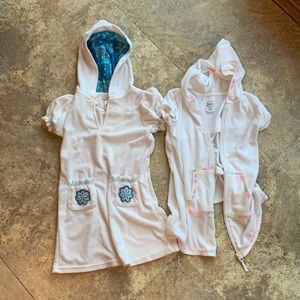 Girls 4/5 swim cover up / terry cloth!